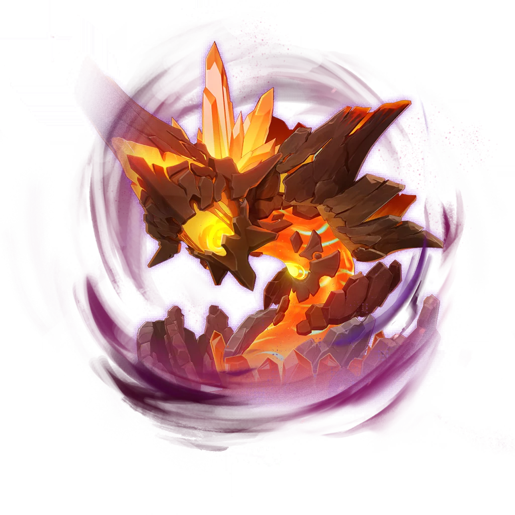 Lava Dragon Statue: Blazing Flame